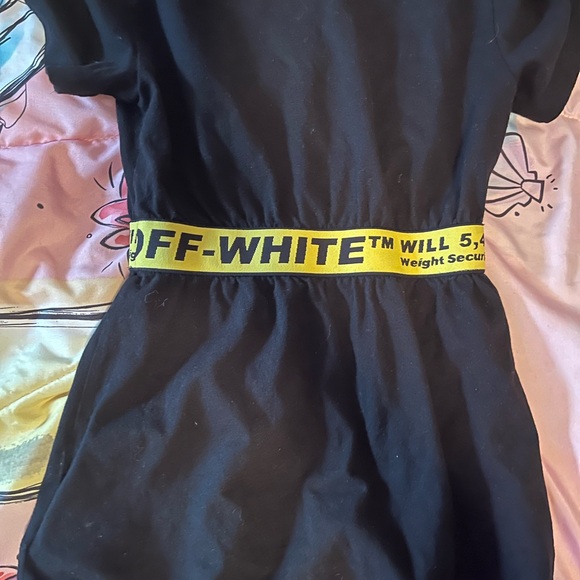 Toddler Girls Off-White Dress - Picture 2 of 3